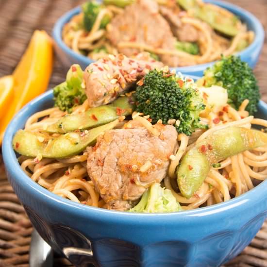 Beef Shanghai Noodles