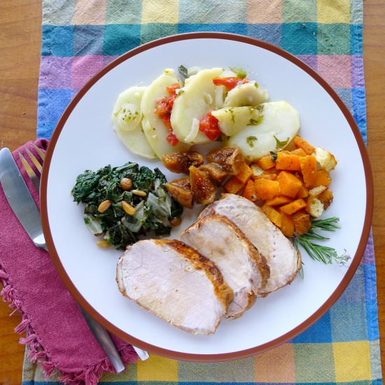 Herb-marinated Pork Loin