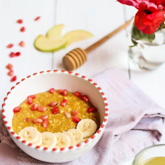 Spiced Porridge with Turmeric