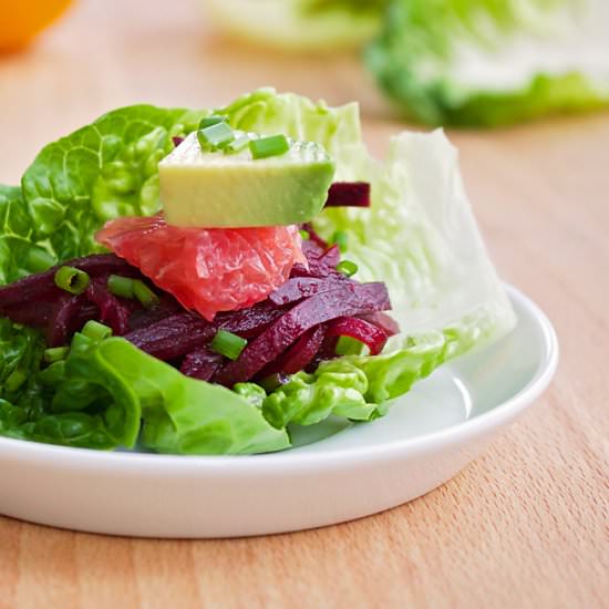 Beet Salad with Citrus and Avocado