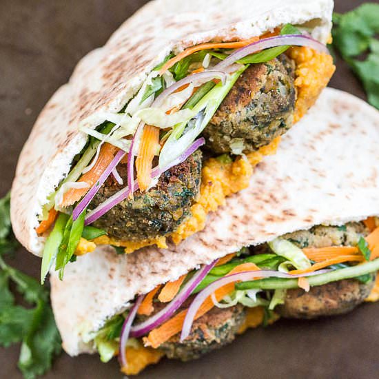 Crispy Baked Falafels – Asian Style