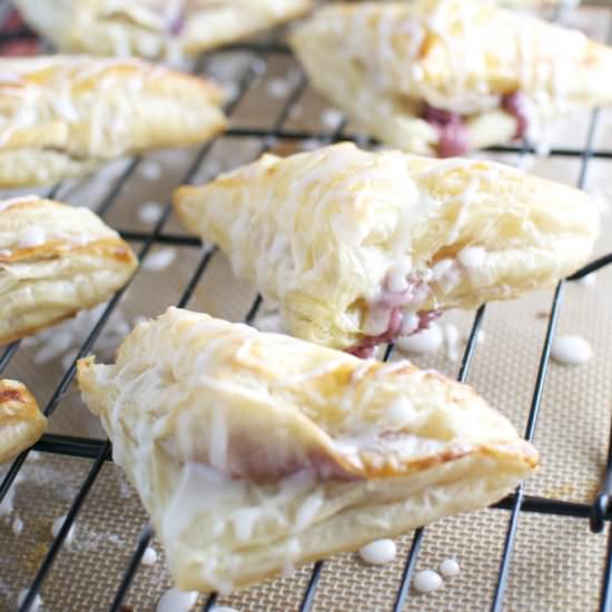 Cherry Cream Cheese Turnovers