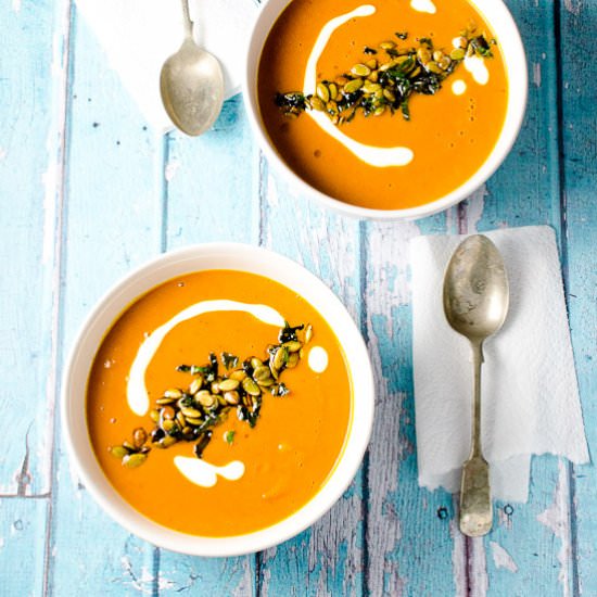 Spicy Harissa & Butternut Soup