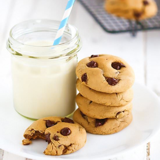 Skinny Chocolate Chip Cookies