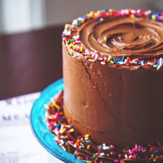 Mocha Nutella Cake