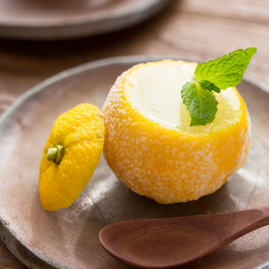 Yuzu Sorbet