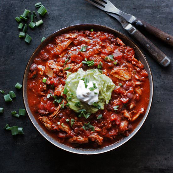 Healthy Chicken Chili