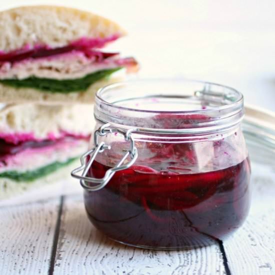 Crunchy Pickled Beets