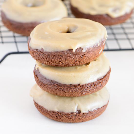 Baked Chocolate Donuts
