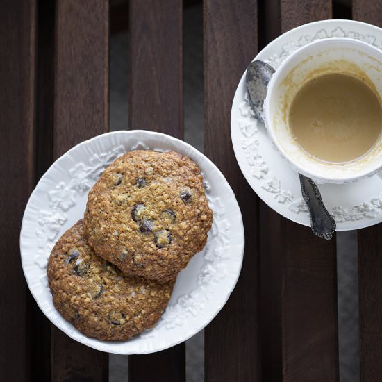 Sea Salted Chocolate Chip Cookies