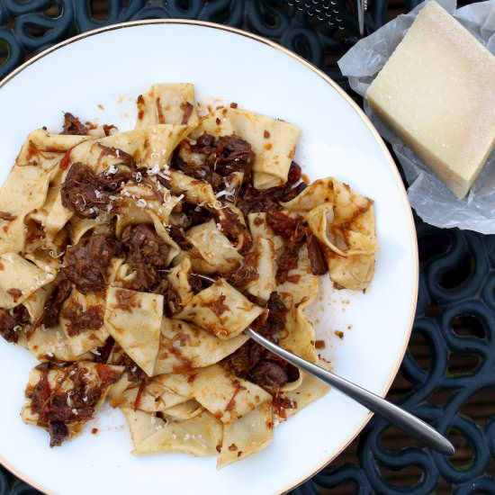 Slow Braised Oxtail Ragu