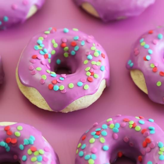 Baked buttermilk doughnuts