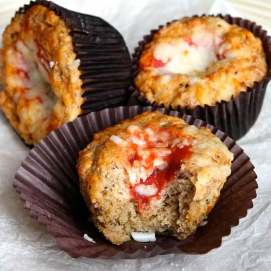 Muffin Pizzas (or Pizza Muffins) GF
