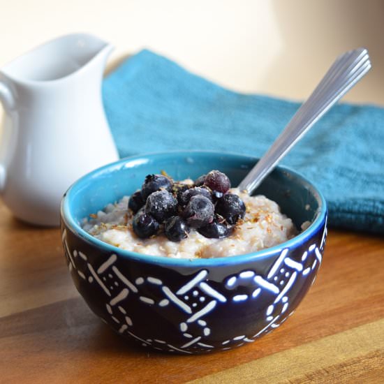 Tea Infused Creamy Buckwheat