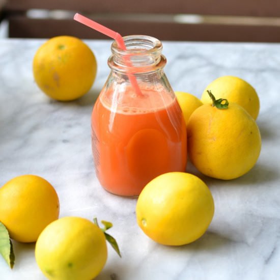 Flu Fighter Carrot & Citrus Juice