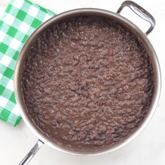 Refried Black Beans