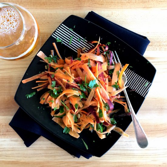 Shredded Carrot Salad