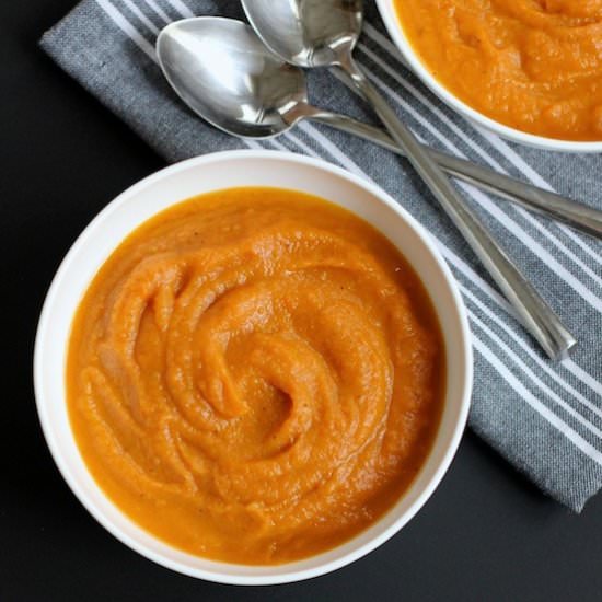 Roasted Carrot and Parsnip Soup