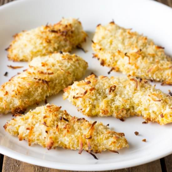 Baked Coconut Chicken Tenders