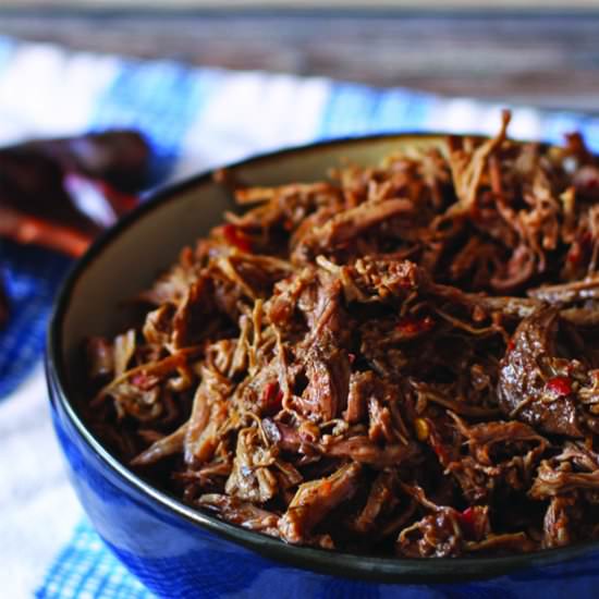 Slow Cooker Coffee Barbacoa Beef