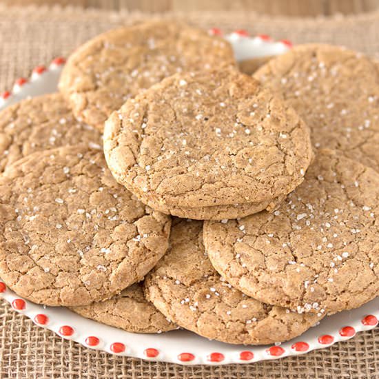 Salted Almond Cookies