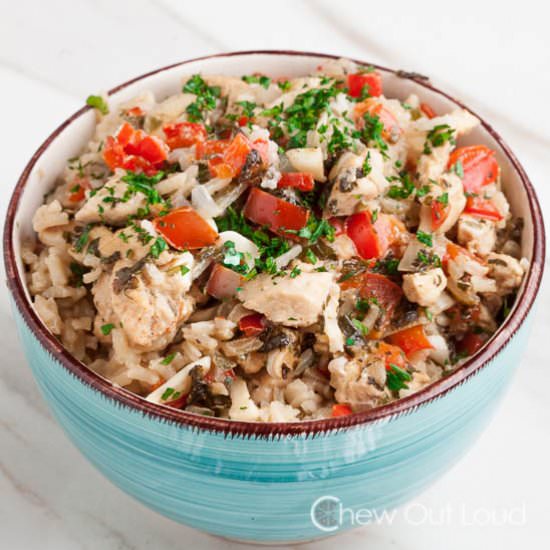 One Pot Thai Chicken Rice