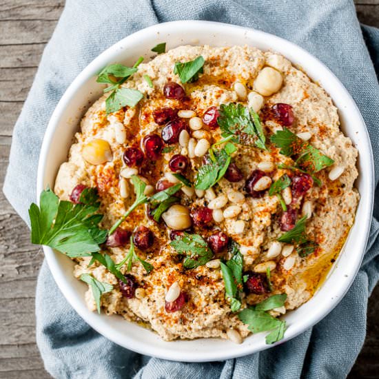 Sweet & Spicy Butternut Hummus