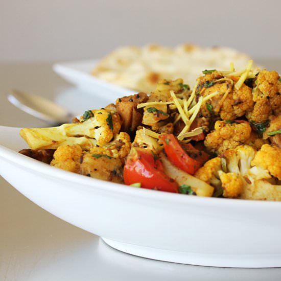 Aloo Gobi – Potatoes & Cauliflower
