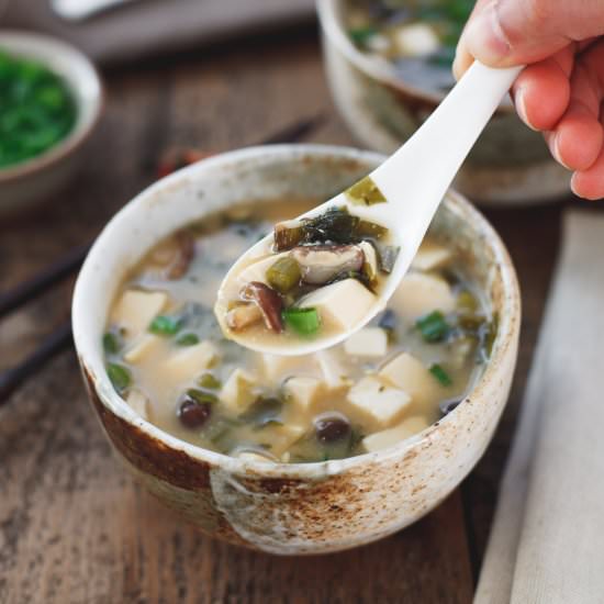 Shiitake Miso Soup