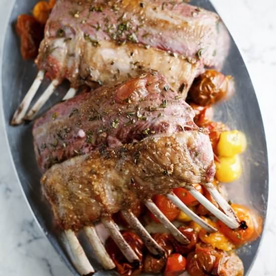 Roast Lamb & Heirloom Tomatoes