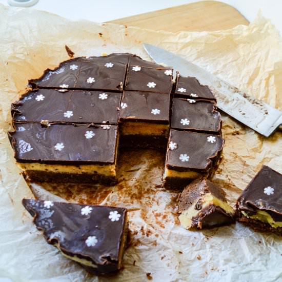 Cookie Dough Brownie Cake
