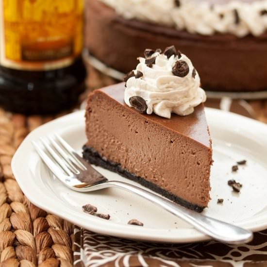 Chocolate Cappuccino Cheesecake