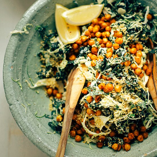 Kale Caesar Slaw
