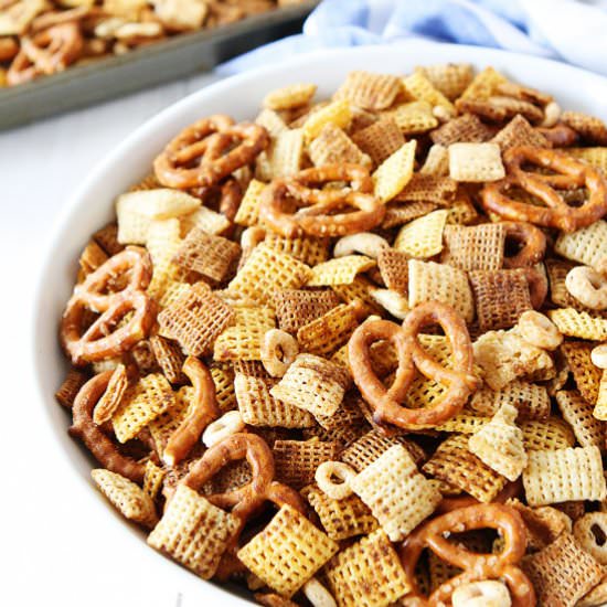 Browned Butter Chex Mix