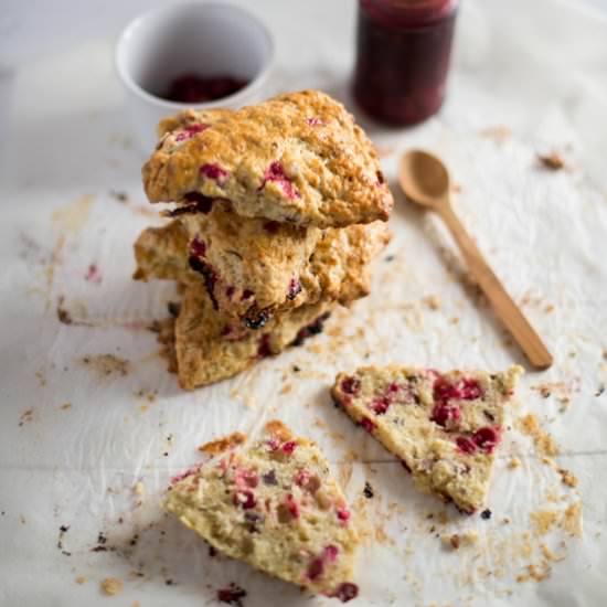 Scones with Cranberries