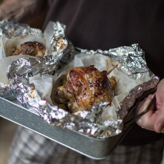 Slow-Cooked Turkey Shanks