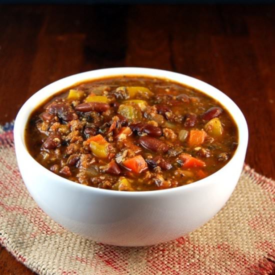 Chipotle and Cumin Spiced Chili