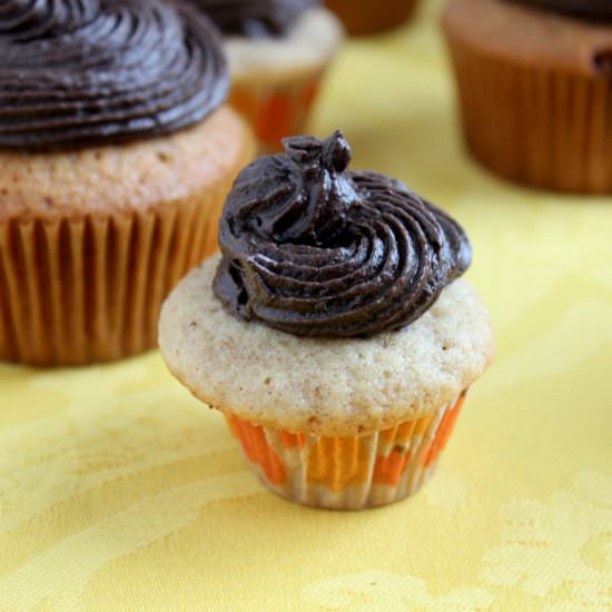 Mexican Hot Chocolate Cupcakes