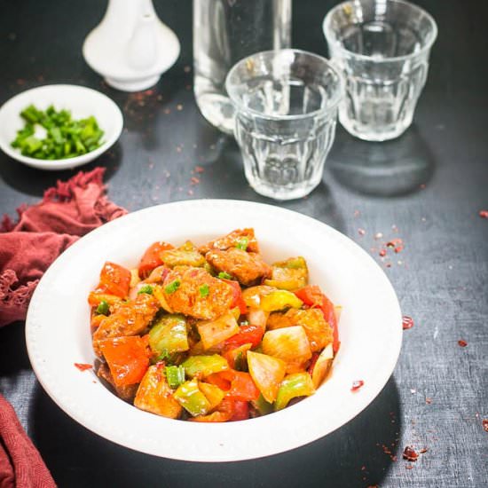 Chilli-Fish Manchurian