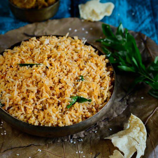 Spicy Sesame Rice