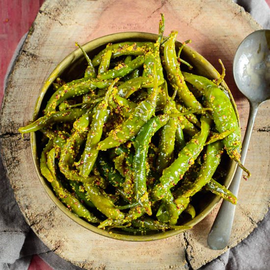 Green Chili Pickle