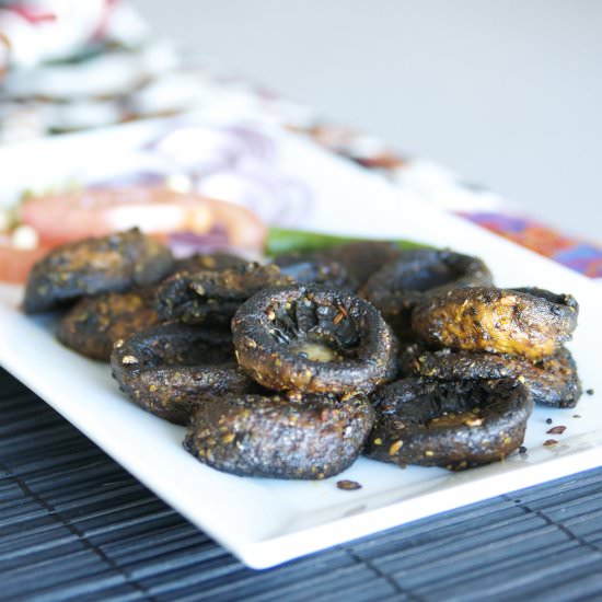 Achari Mushrooms