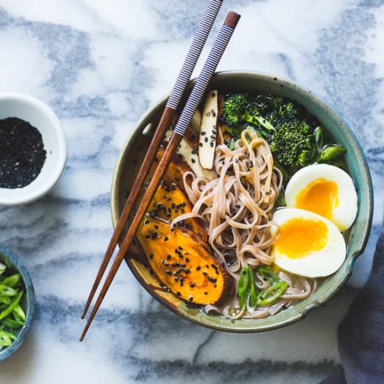 Miso Rice Noodle Ramen