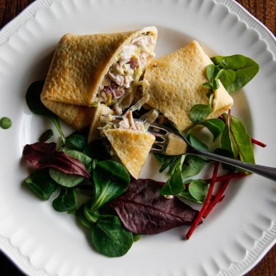 Turkey Cornmeal Pancake