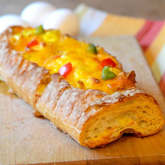 Baked Egg Boats