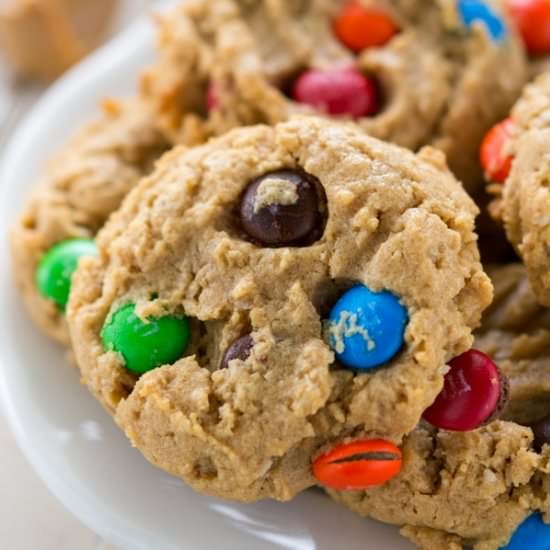 Gluten Free Monster Cookies