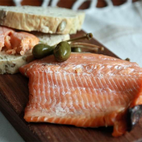 Tea Smoked Trout