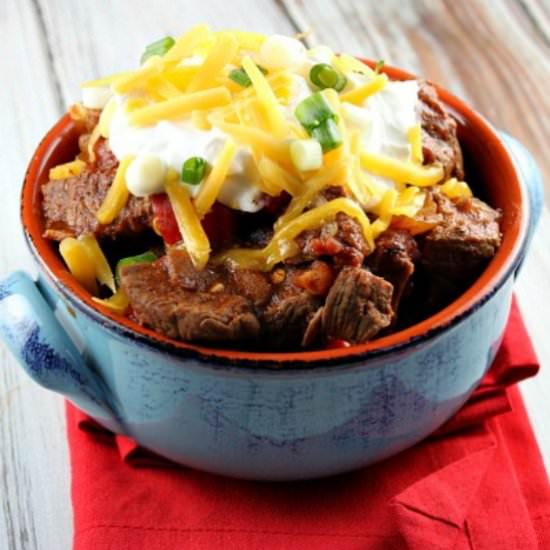 Steak and Beer Chili
