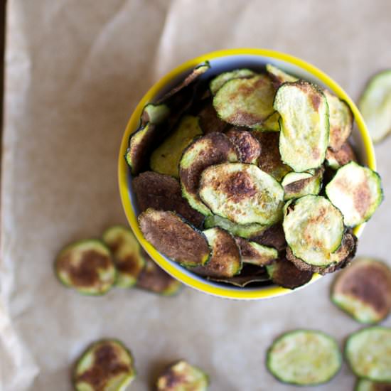 Sea Salt Zucchini Chips