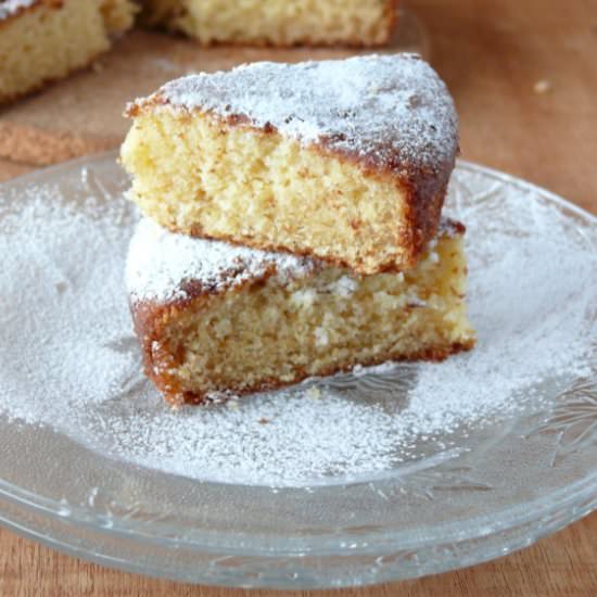 Eggless Sponge Cake